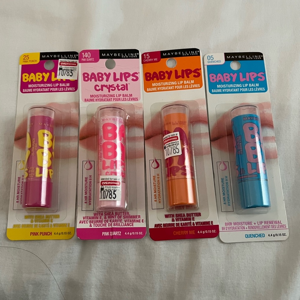 Maybelline Baby Lips Moisturizing Lip Balm Set